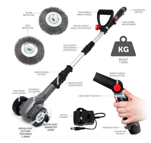 Netta 12v cordless weed - netta,